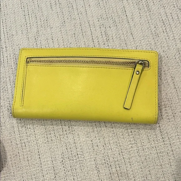 Kate Spade Lemon Yellow Wallet - Picture 6 of 8